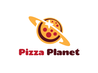 Pizza Planet fake fun pizza planet space story toy