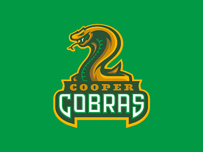 Cooper Middle School cobra cobras logo mascot middle school snake sports viper