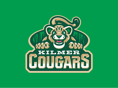 Kilmer Elementary School cat character cougar cougars cub elementary happy mascot school sports
