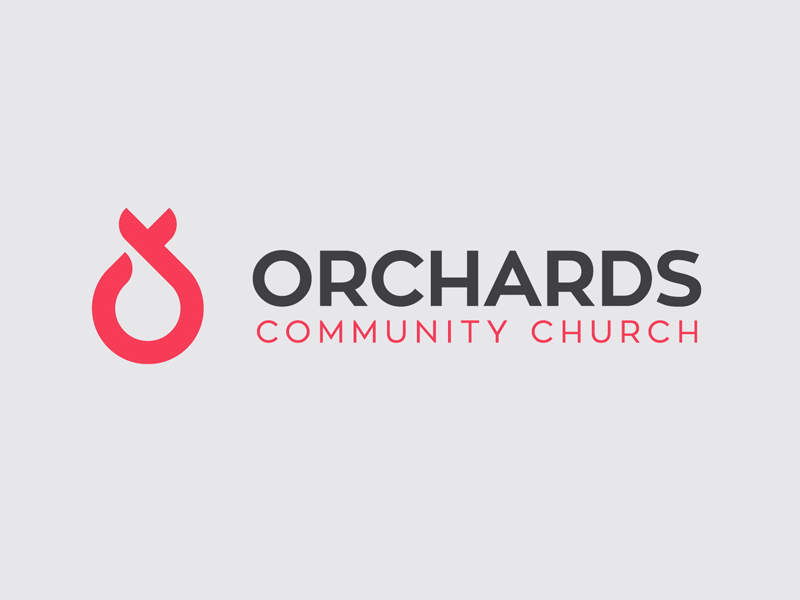 Orchards Community Church brand charity church community logo orchard orchards organization
