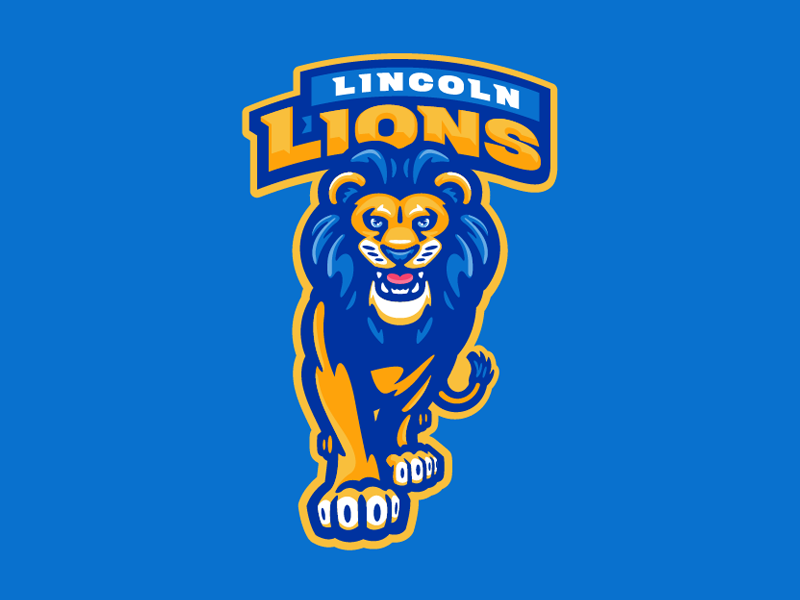 Lincoln Lions by Matt Kauzlarich for Studio 1344 on Dribbble