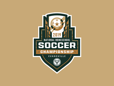 2019 NHSC Logo championship competition football high school school soccer sports tournament trophy youth