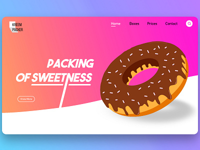 Service Sweet Box Packers branding design food food and beverage food delivery application illustration sweet sweet box techoaj