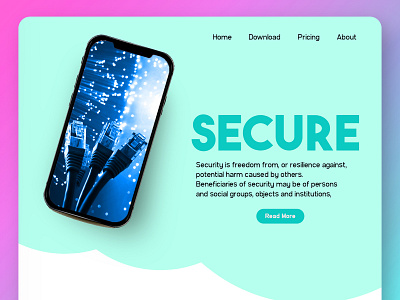 App Security - App Landing Website