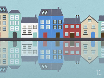 Places - Galway galway illustration ireland places