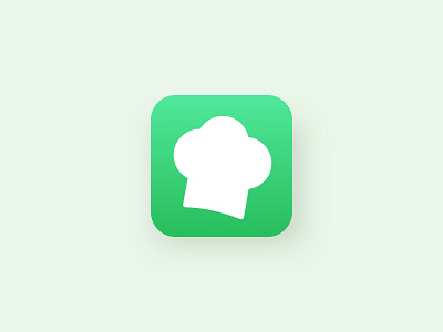 New Recipe App Icon app branding design flat icon minimal mobile app mobile design ui ux