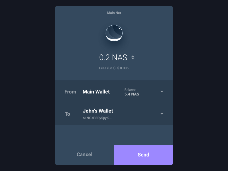 Nebulas Extension Mockup by Mauricio Allende on Dribbble