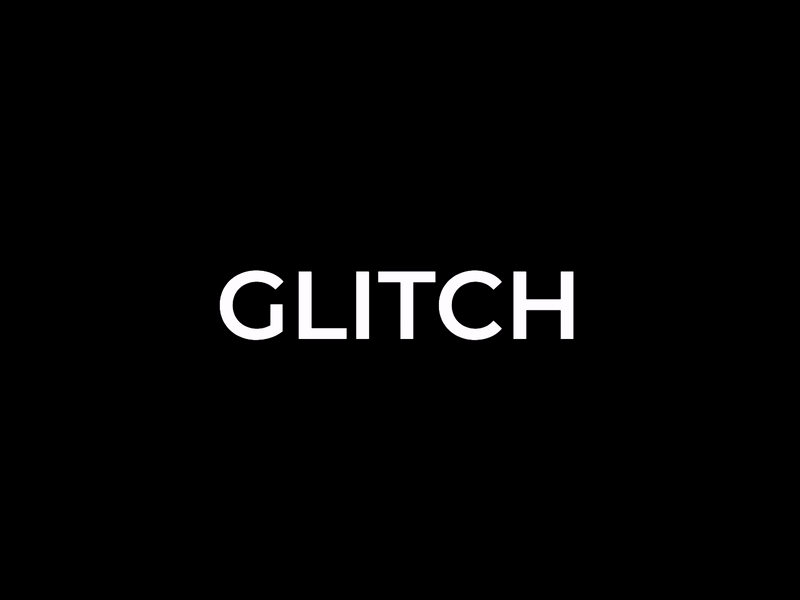 Glitch animation css glitch glitch effect