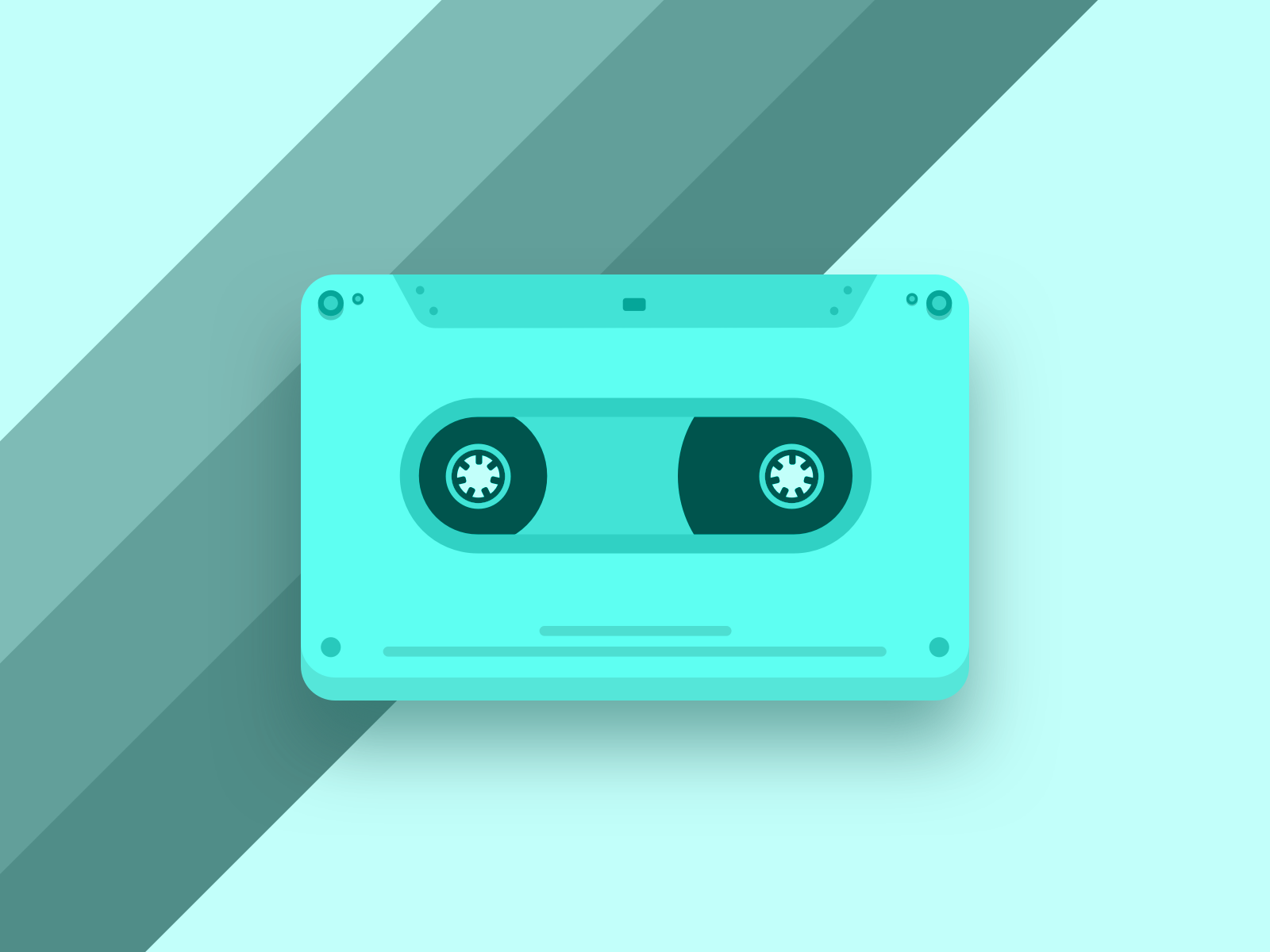 Cassette 📼 by Mauricio Allende on Dribbble