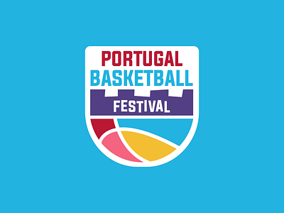 Portugal Basketball Festival basketball brand branding design festival indentity lisboa lisbon logo portugal sport vector