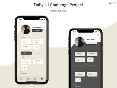 #DailYUI_006 100daysproject app design figma ios minimal ui uichallenge ux web website