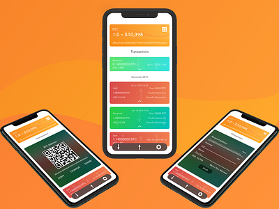 Copay BTC Wallet Concept! android bitcoin crypto currency crypto wallet cryptocurrency design ios mockup prototype sketchapp ui ux ui design wallet app