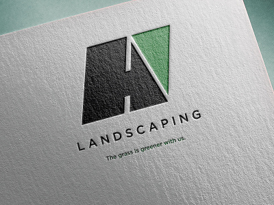 Landscaping Logo Mockup adobe illustrator branding design logo mockup photoshop stationery design typography vector