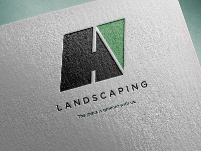 Landscaping Logo Mockup