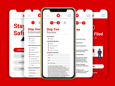Anti Scammer App Concept Design