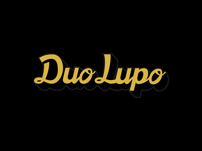 DuoLupo: Branding and Shirts (Illustrations) branding design illustration logo t shirt vector