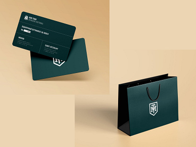 Logo and identity for classic men's clothing stores