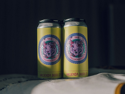 Hacienda beer label - True Hallucinations