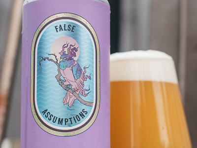 Hacienda beer label - False Assumptions