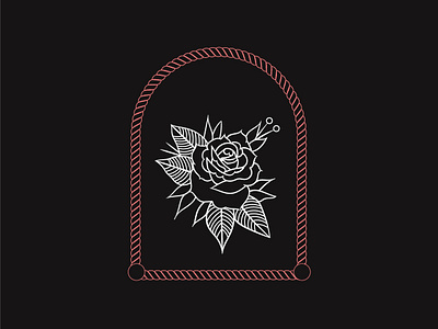 Like roses branding design illustration logo minimal monoline vector vectorart