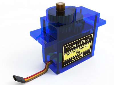 Transparent Servo Motor