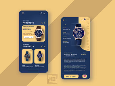 watch app ui design