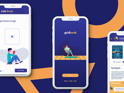 gridbook app @2 branding design illustration lagos nigeria ui ui design ux uxdesign