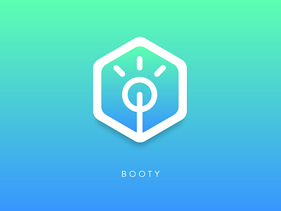 Booty logo booty brand branding design icon icons logo