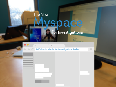 MySpace for Investigations flat ui freebie handout. myspace pdf social media