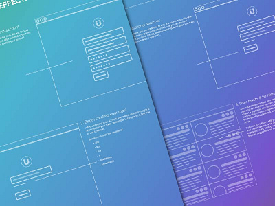 Creating an Effective Topic design flat ui gradient infographic ui