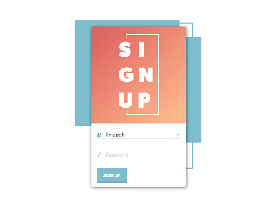 Sign Up - Daily UI - 001 daily ui form sign up