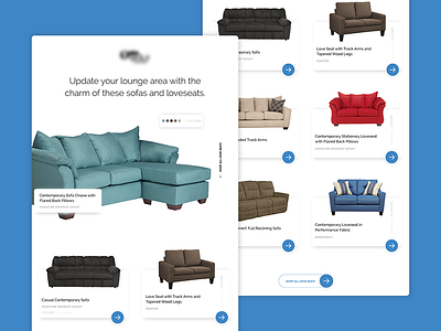 Furniture Email Concept buy email emailer furniture product