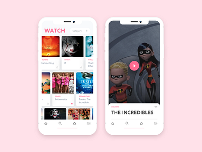 MOOvies App app mobile mobile app movies watch