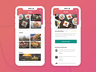 Foodie by Kyle Grady on Dribbble