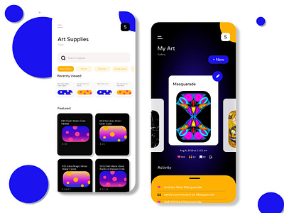 World of Art adobexd app app design art artwork design icon iphone iphone x mobile mobile app design mobile design mobile ui typography ui ui design ux visual design