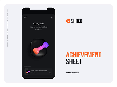 Achievement Sheet achievement animation interaction mobile app uiux