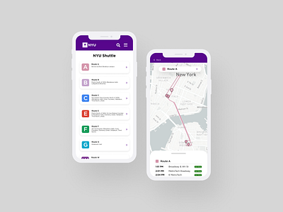 NYU Shuttle Tracker