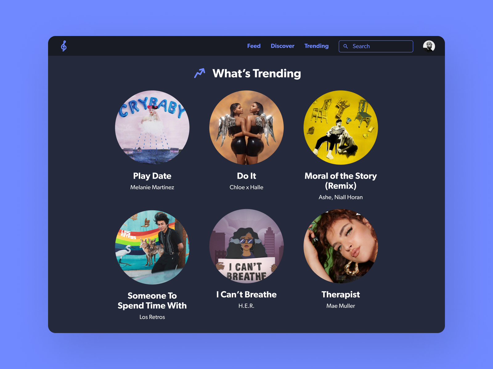 Music Trends by Gina Chee on Dribbble