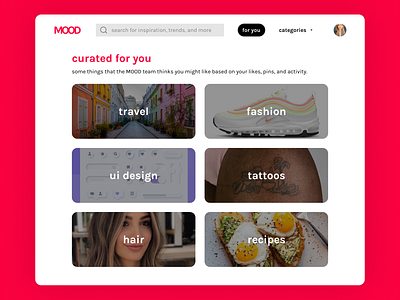 Moodboard For You Page 100 days of ui 100daysofui curated for you daily ui daily ui challenge dailyui dailyuichallenge for you moodboard ui design web design