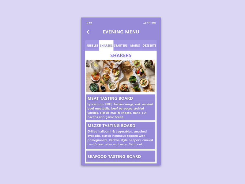 043 - Food Menu app ui mobile ui mobile design mobile app design mobile mobile app app front-end front end frontend design ui template dribbble dribble ux ui dailyui