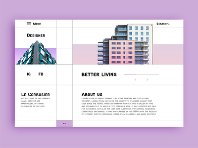 Architecture adobe xd architecture architecture website design home illustration uidesign web