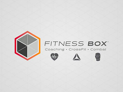 Brand Identity - Fitness Box in Strasbourg branding coaching fitness gym identity logo