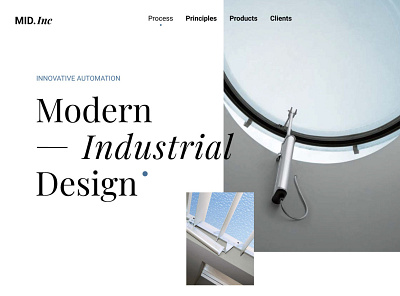 Industrial Design webdesign website design