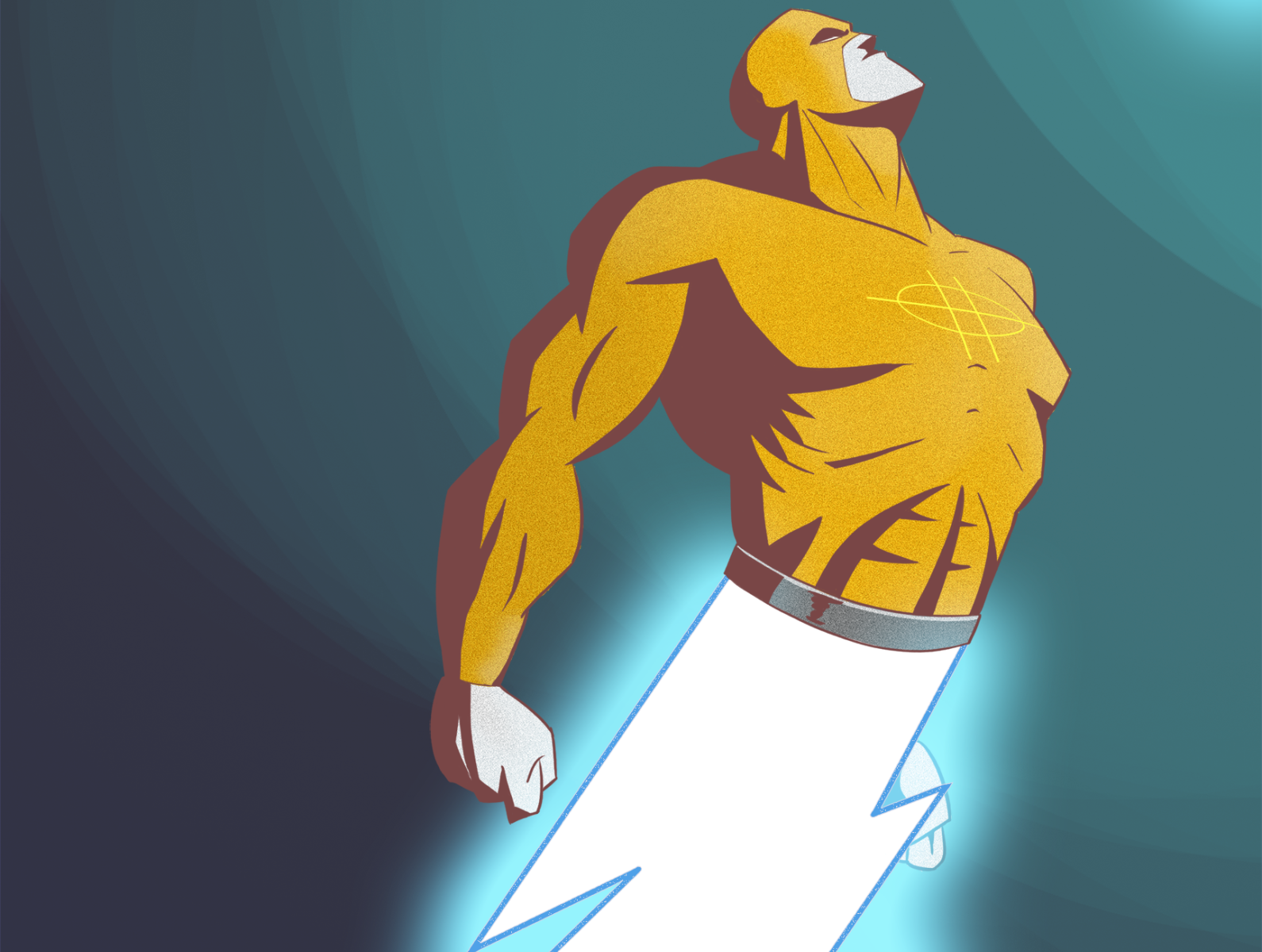 Homem Relampago Lightning Man By Felipe Vitti On Dribbble