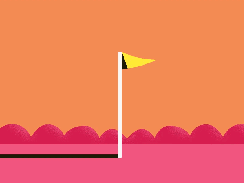 Flag Pole adobe after effects after effects animation animation 2d clean design dynamic flat graphic design illustration motion design ui