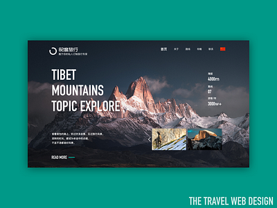 Travel Web Design app design logo ui web 插图