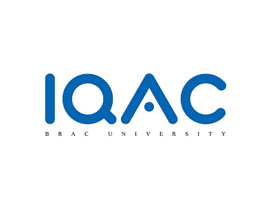 IQAC Brac University Logo assurance brac cell competition design eye international logo logotype quality search university