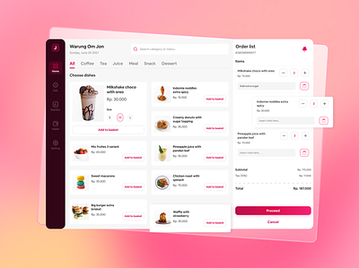 J-pos - point of sale dashboard exploration foodies payment pointofsale productdesign uidesign uxdesign