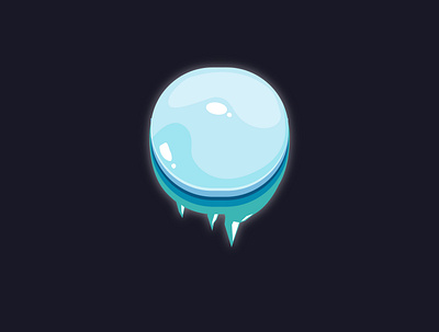 Game Asset - Ice Button