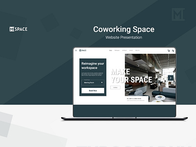 MISPACE - Coworking Space Concept mobile design ui ui ux ux website design